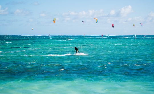 Kitesurfers